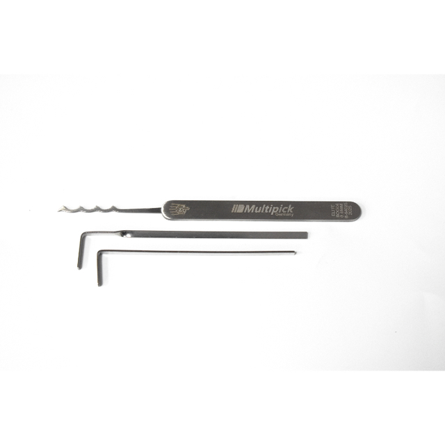5pcs Stainless Steel Lock Pick Set Model Professional Locksmith Tools