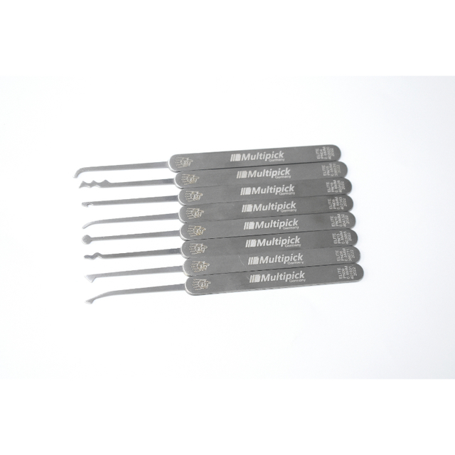5pcs Stainless Steel Lock Pick Set Model Professional Locksmith Tools