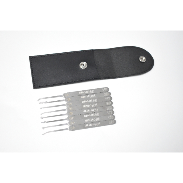 5pcs Stainless Steel Lock Pick Set Model Professional Locksmith Tools