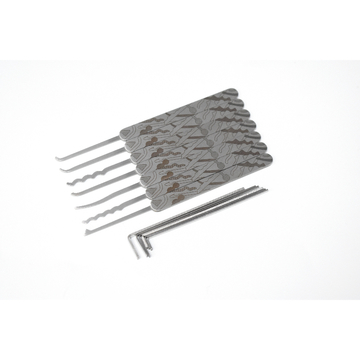 5pcs Stainless Steel Lock Pick Set Model Professional Locksmith Tools